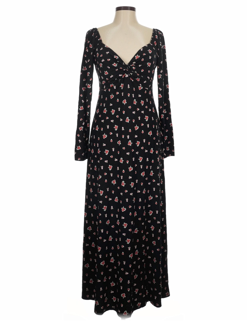 NEW Boden Long Sleeve Jersey Knit Maxi Dress 8 - Picture 3 of 5